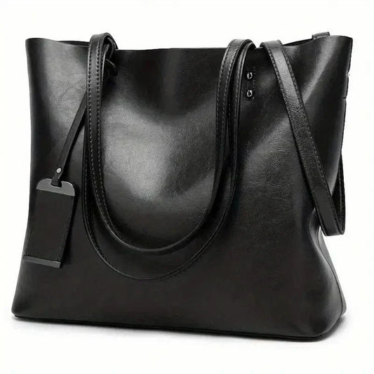 Chic and Multifunctional Leather Handbag