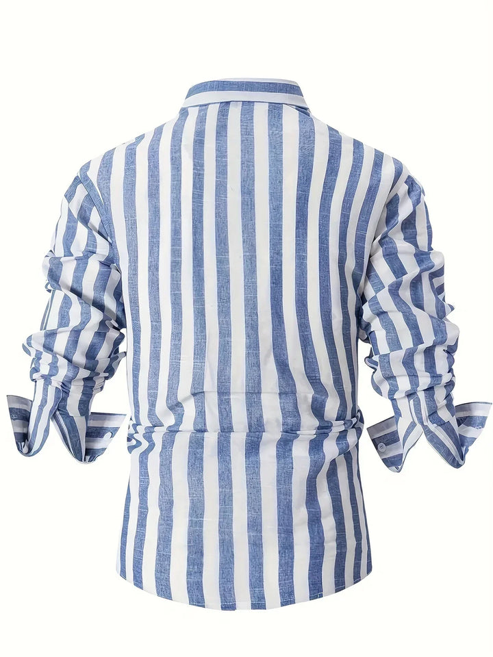 Camisa clásica de verano a rayas