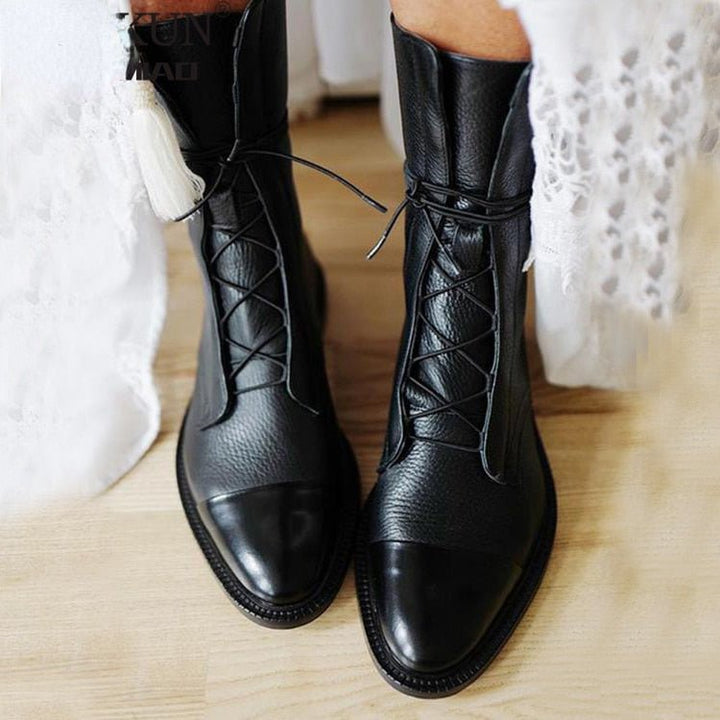 Women’s Classic Lace-Up Ankle Boots
