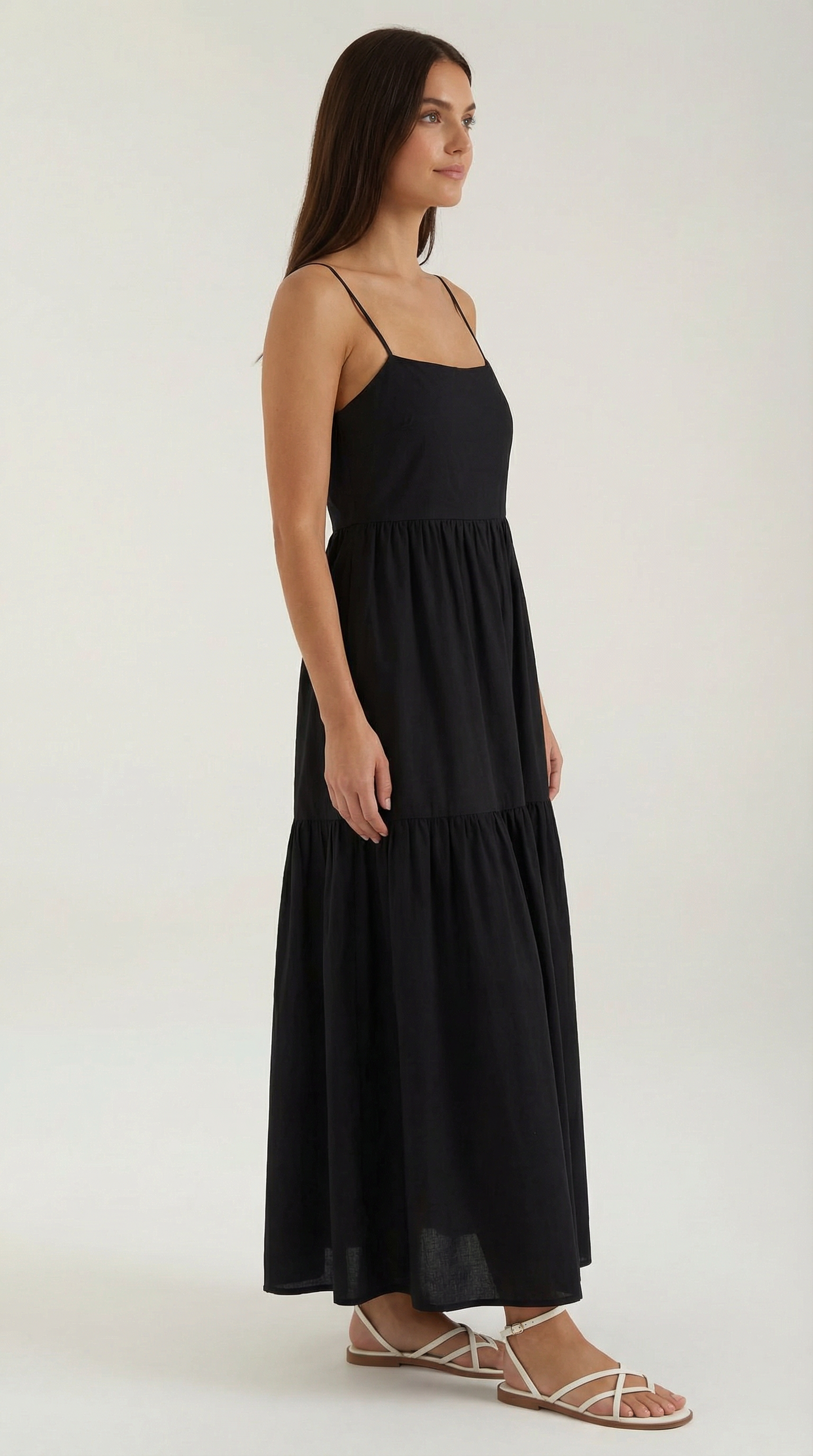 Maxivestido sin espalda