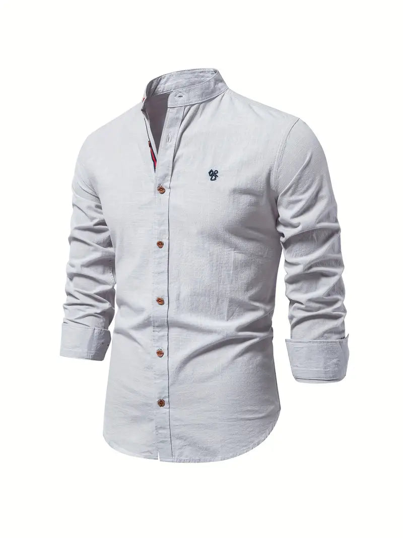 Men’s Spring Casual Button Shirt