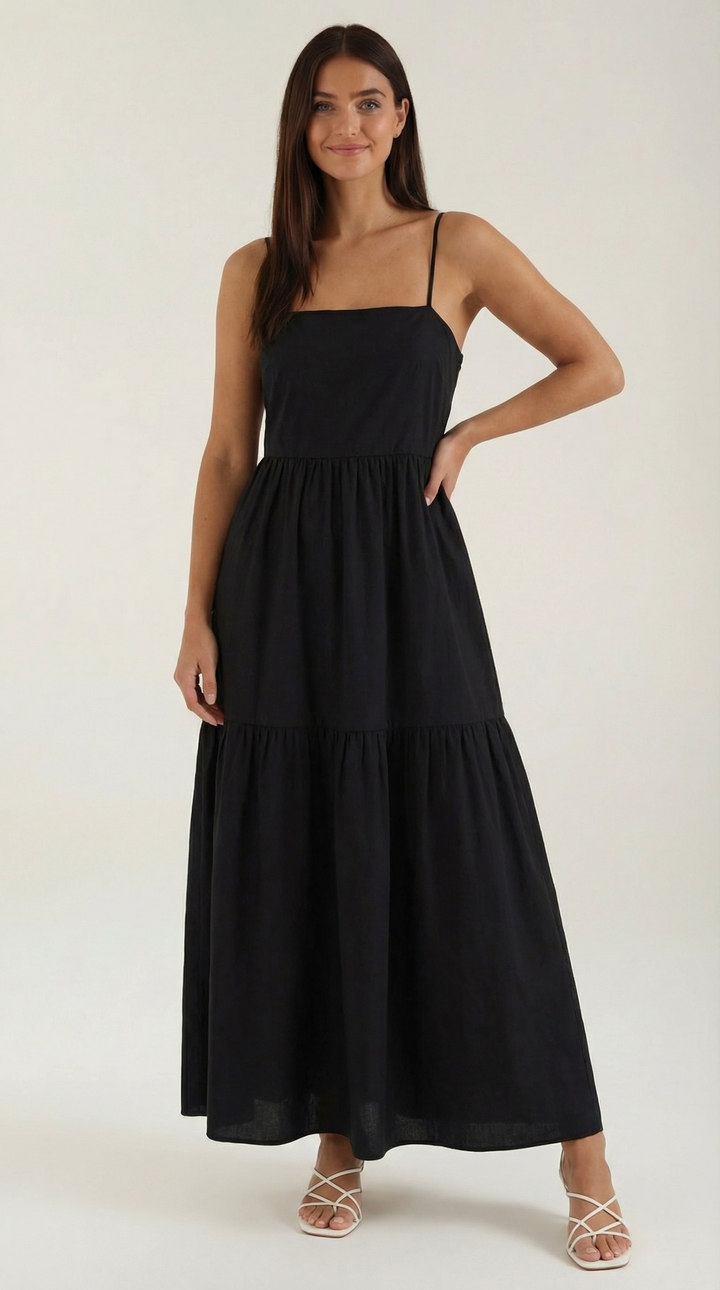 Backless Maxi Dress