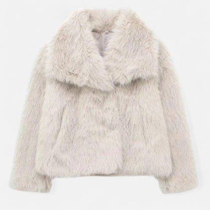 Women’s Chic Faux Fur Warm Jacket