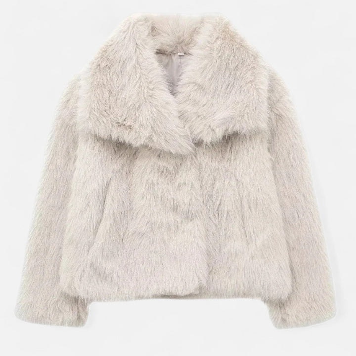 Women’s Chic Faux Fur Warm Jacket