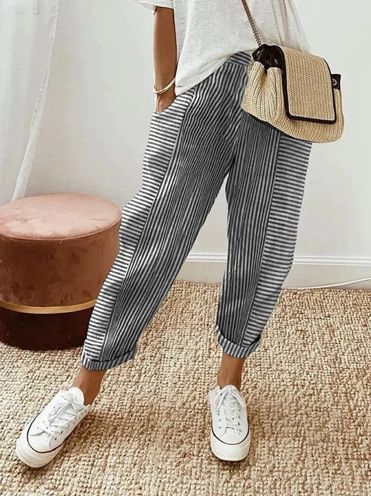 Casual Summer Loose-Fit Pants