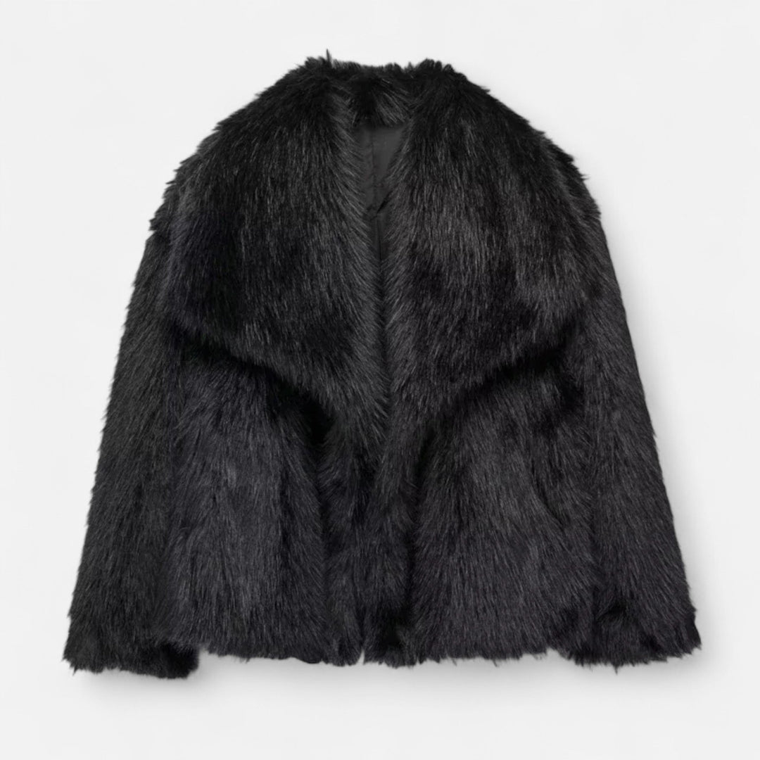 Women’s Chic Faux Fur Warm Jacket