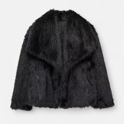 Women’s Chic Faux Fur Warm Jacket