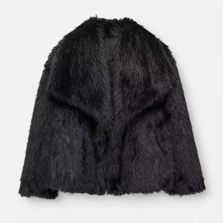 Women’s Chic Faux Fur Warm Jacket