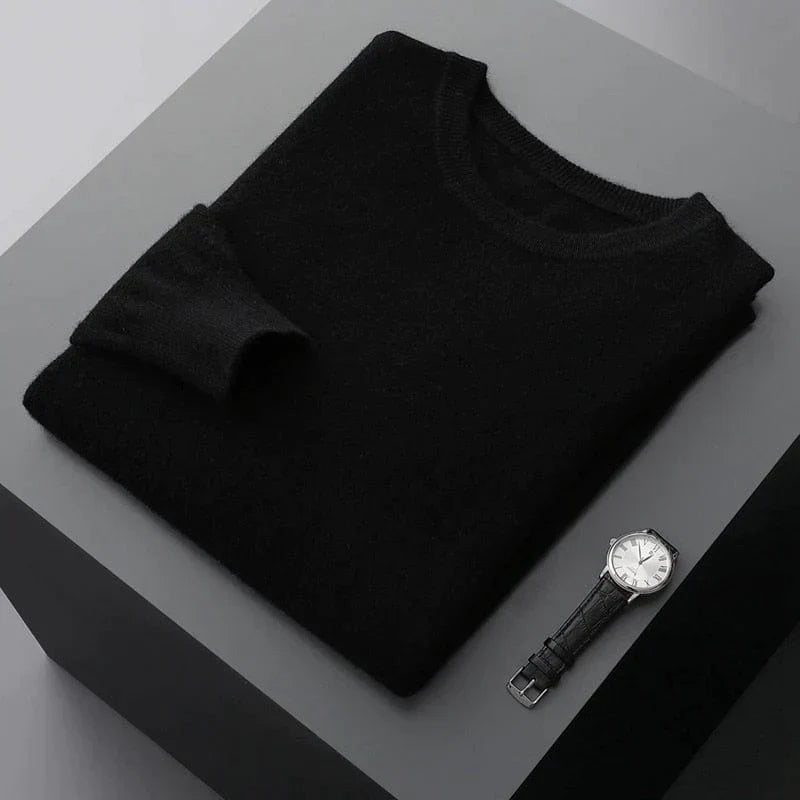 Men Casual Long Sleeve Knit Sweater