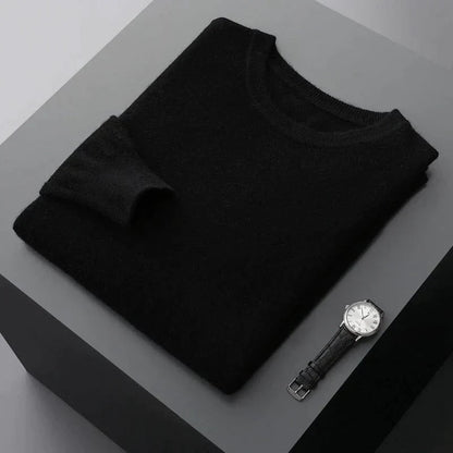 Men Casual Long Sleeve Knit Sweater