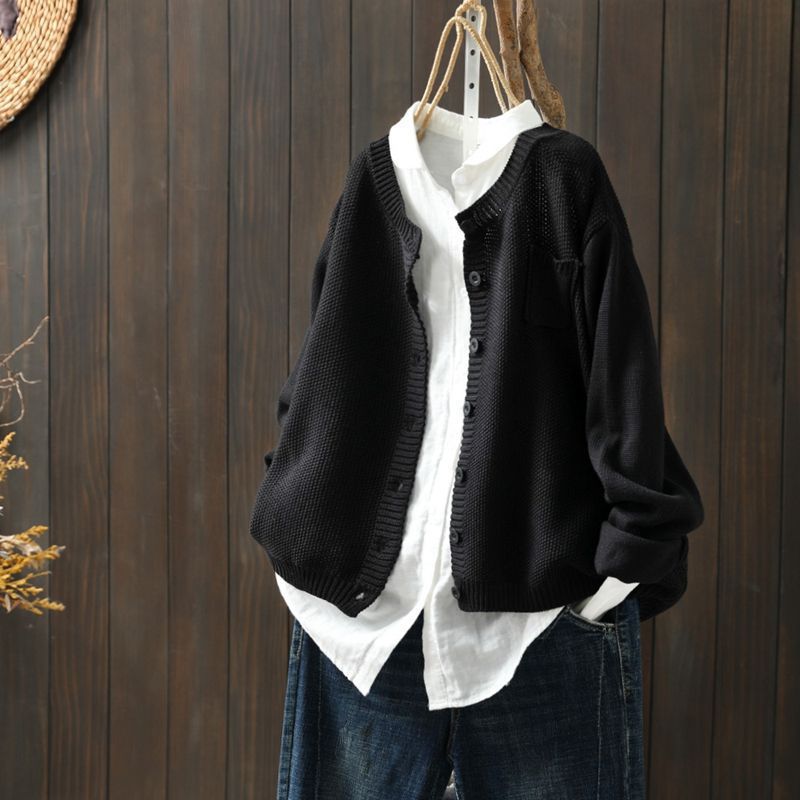 Women’s Winter Button Up Casual Knit Cardigan