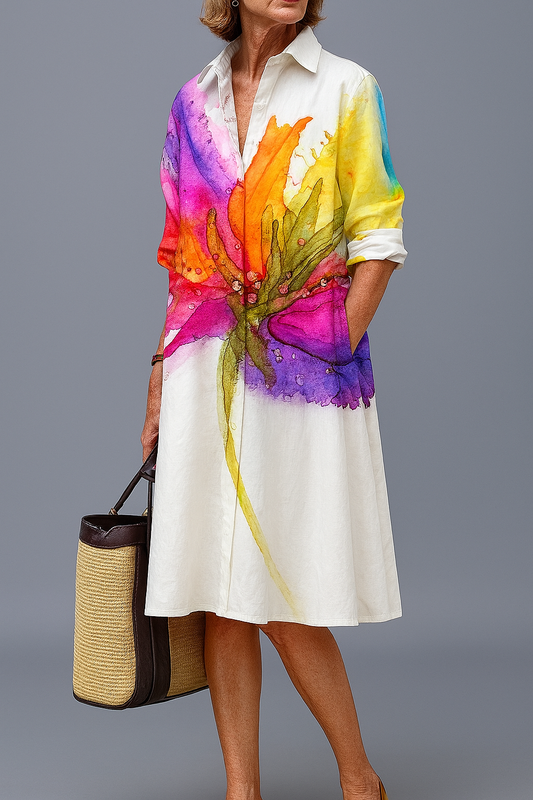 Lydia | Elegant & Refined Midi Dress