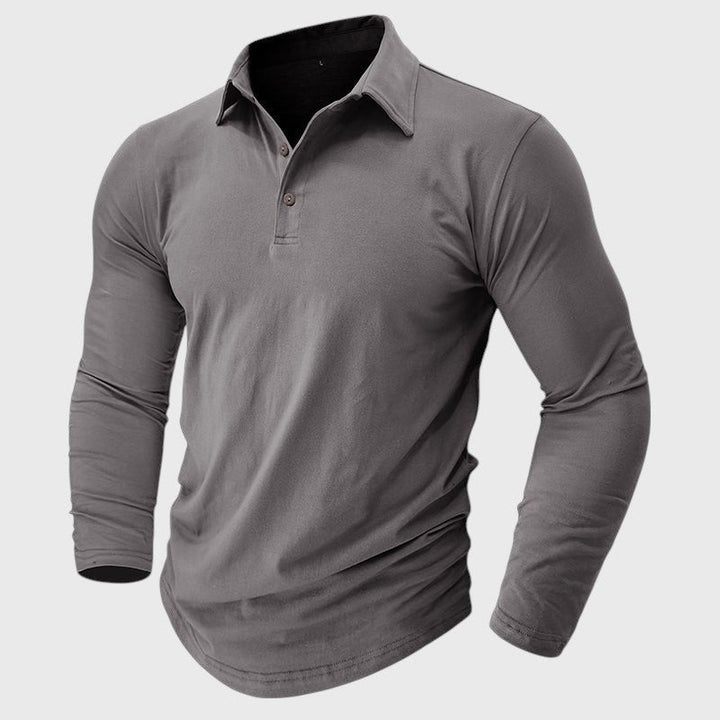 Polo de manga larga Modern Edge