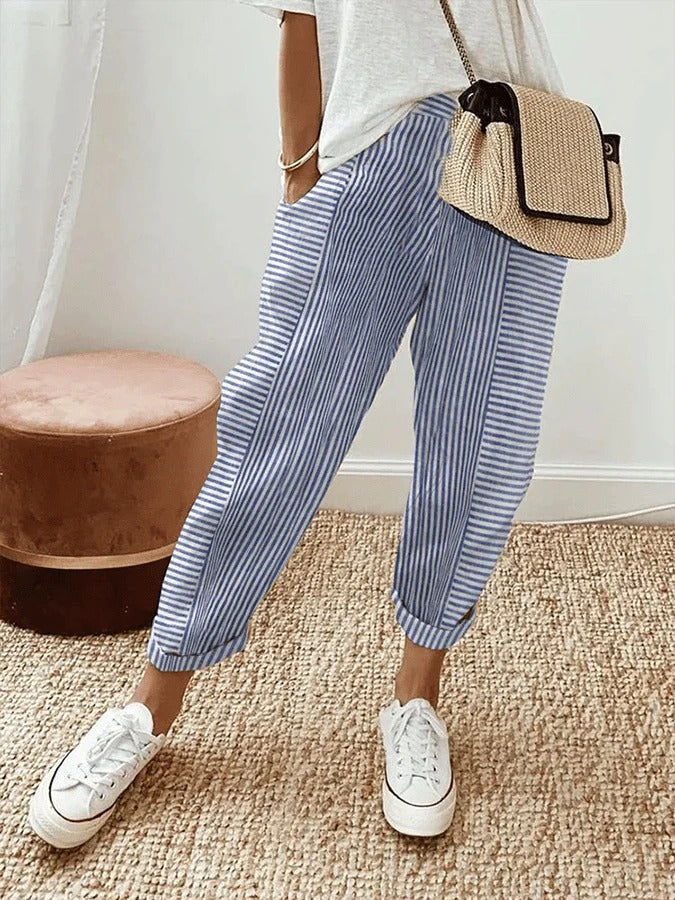 Casual Summer Loose-Fit Pants