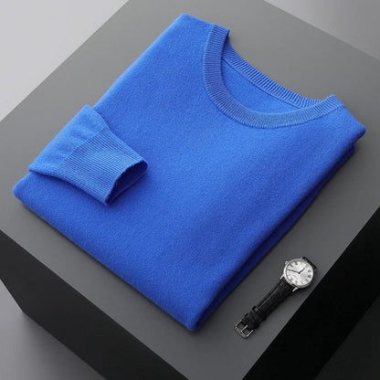 Men Casual Long Sleeve Knit Sweater