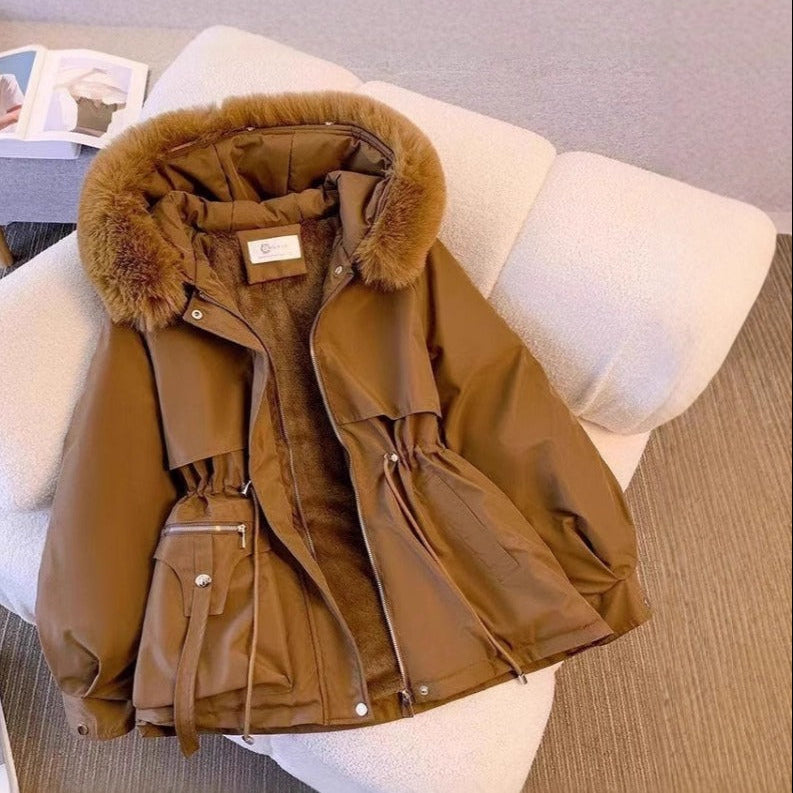 Women’s Cozy Faux Fur Winter Coat