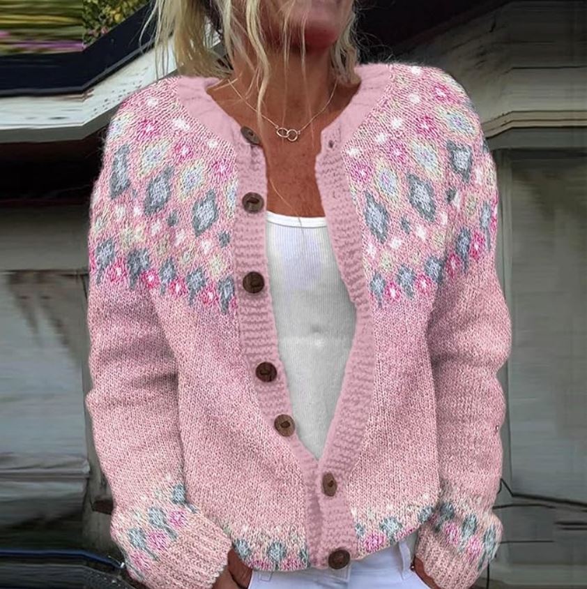 Soft Retro Winter Sweater