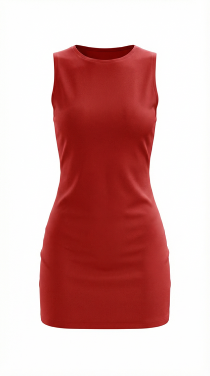 Sleek Muse Mini Dress