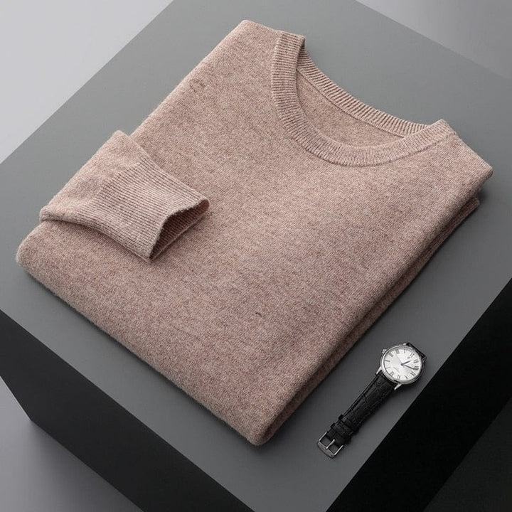 Men Casual Long Sleeve Knit Sweater