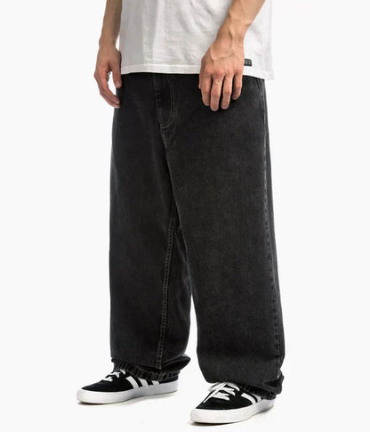 Men’s Spring Relaxed Wide-Leg Denim Pants