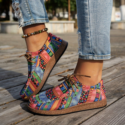 Colorful Retro Shoes for Women