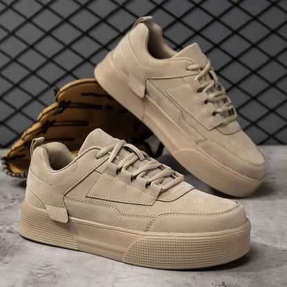 Men’s Chunky Sole Lace Up Street Sneakers