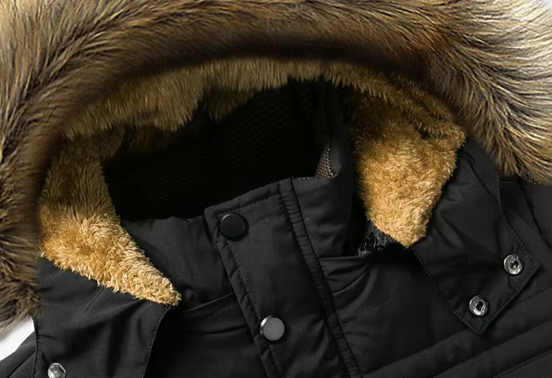 Men’s Fur Lining Heavy-Duty Winter Jackets