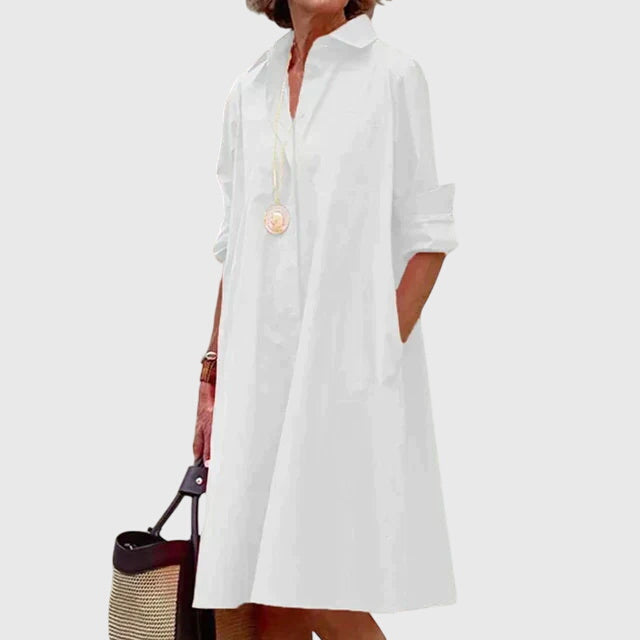 Elegant Dress With Pockets
