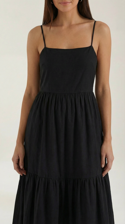 Maxivestido sin espalda