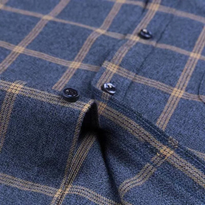 Camisa a Cuadros Clásica Refinada