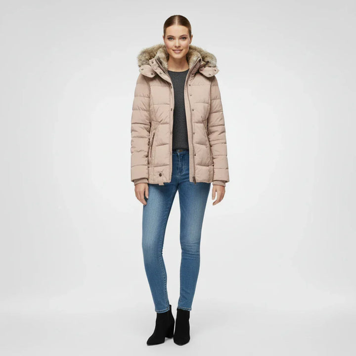 Women's Hooded Quilted Puffer Jacket