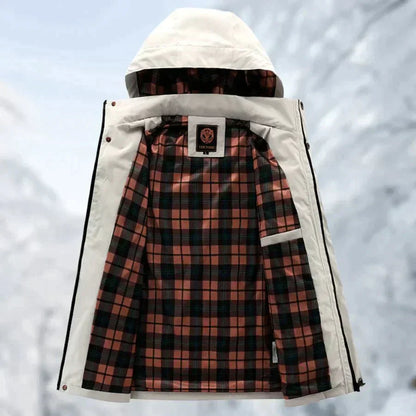 Comfortable Windproof Waterproof Jacket with Multi Pockets