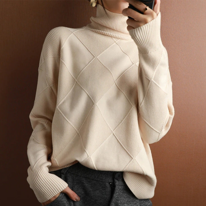 Women’s Cozy Oversized Ribbed Knit Sweater