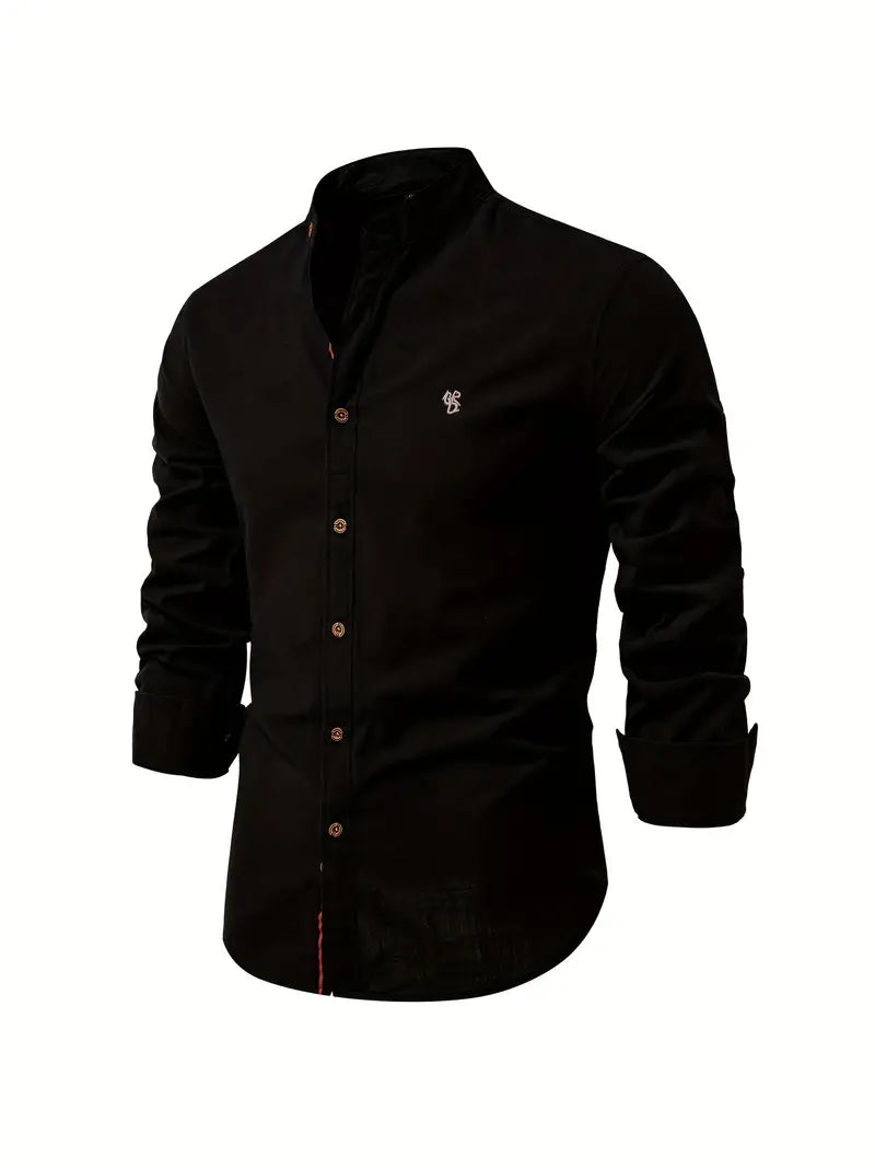 Men’s Spring Casual Button Shirt
