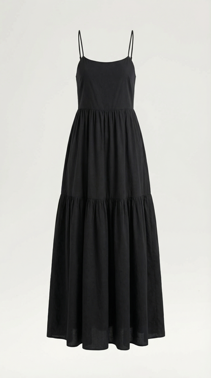 Maxivestido sin espalda