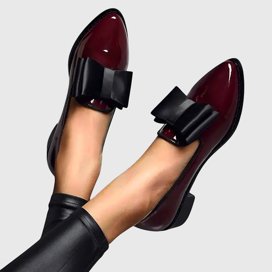 Timeless Rounded Toe Comfort Real Leather Loafers