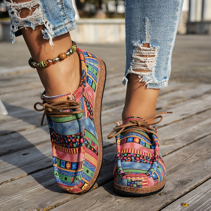 Colorful Retro Shoes for Women