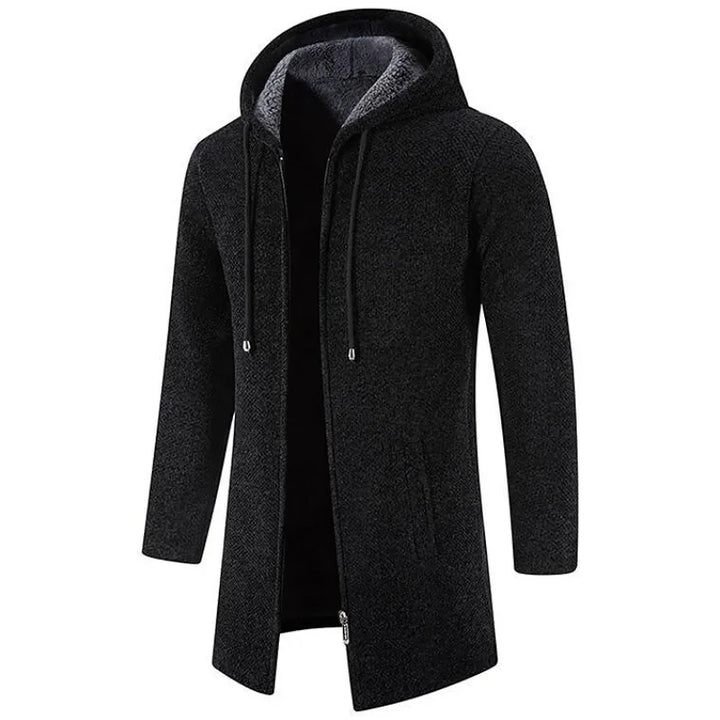 Chaqueta clásica cómoda con capucha