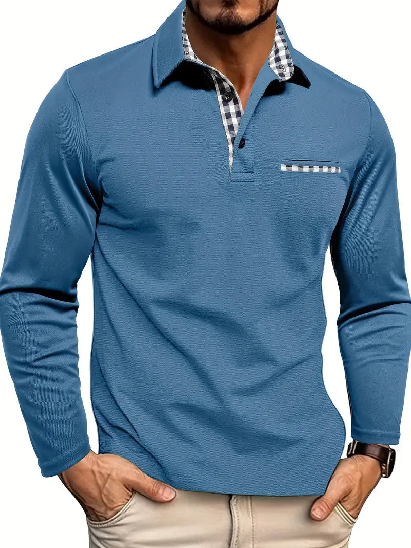 Smart Casual Long-Sleeve Polo