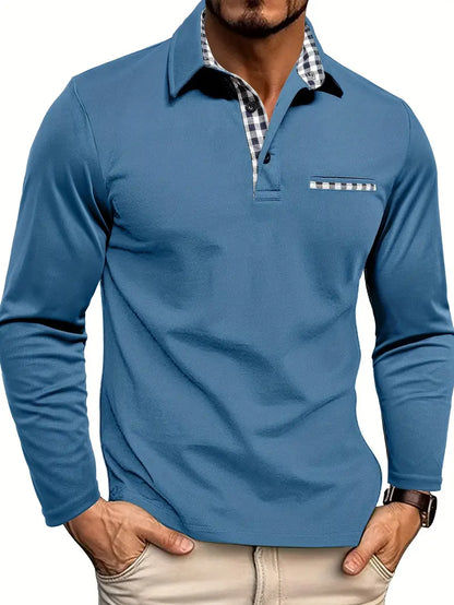 Smart Casual Long-Sleeve Polo