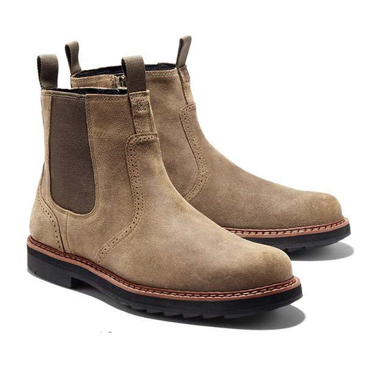 Botines Chelsea de Ante Resistente para Hombre