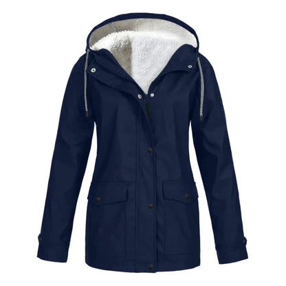 Women’s Winter Fur-Lined Parka Jacket