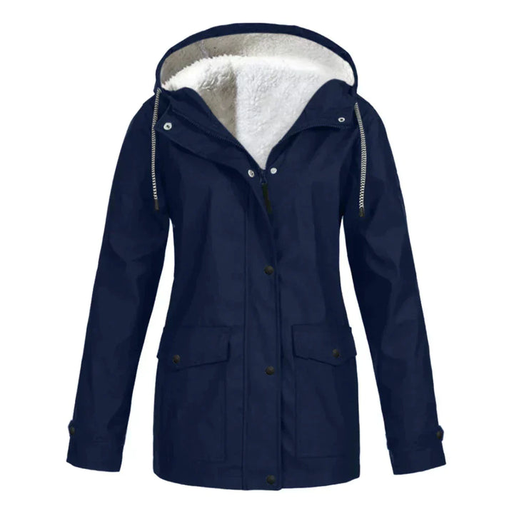 Women’s Winter Fur-Lined Parka Jacket
