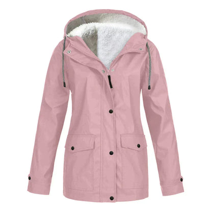 Women’s Winter Fur-Lined Parka Jacket