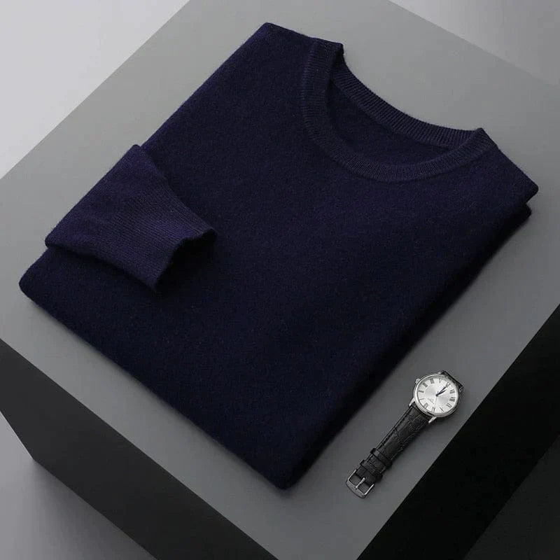 Men Casual Long Sleeve Knit Sweater