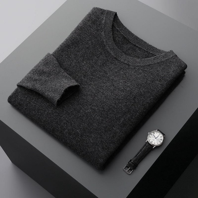 Men Casual Long Sleeve Knit Sweater