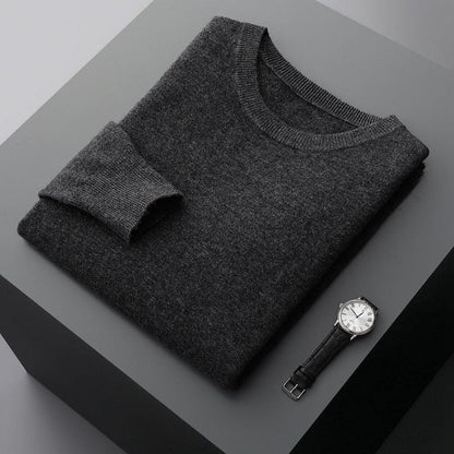Men Casual Long Sleeve Knit Sweater