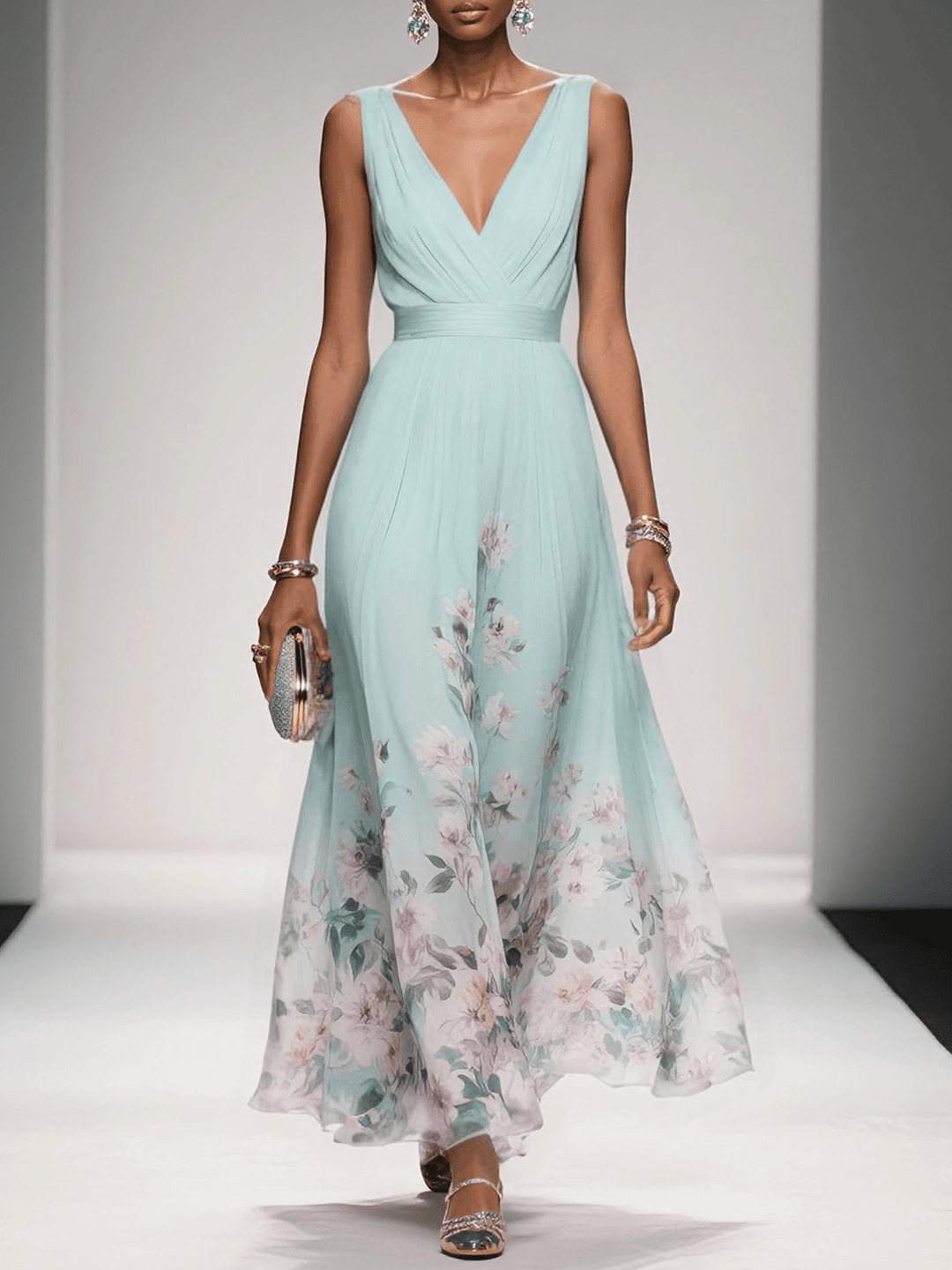 Isabella | Vestido floral para invitada de boda para mujer