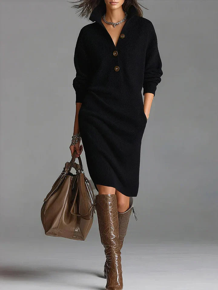 Elegant Sweater Dress