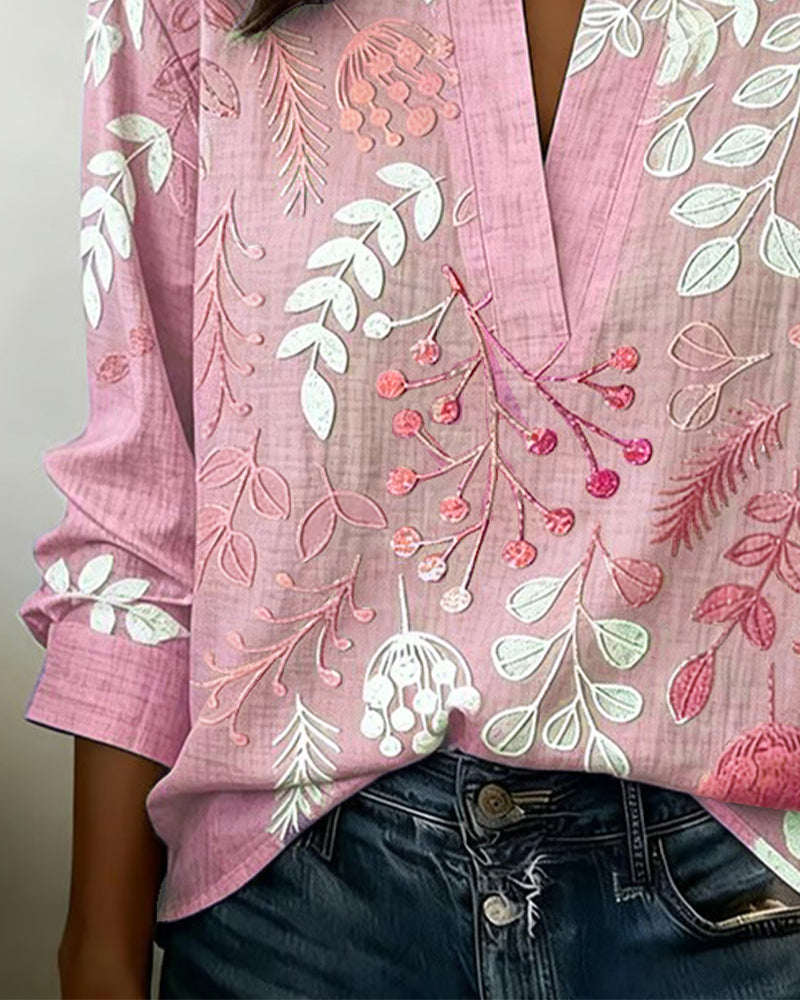 Brielle - Blusa de tacto suave